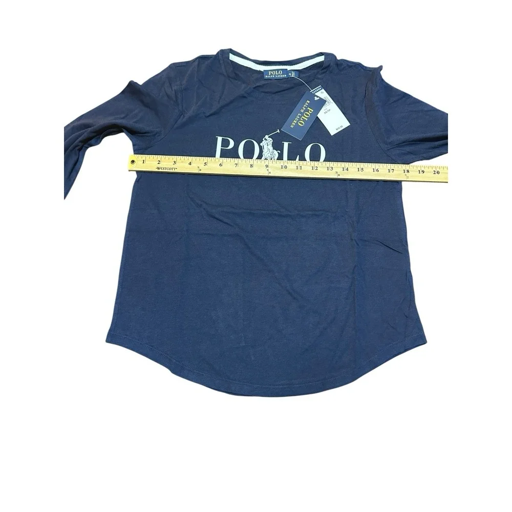 NWT Polo Ralph Lauren Men's XS Logo T Shirt Blue Big Pony 49.50
